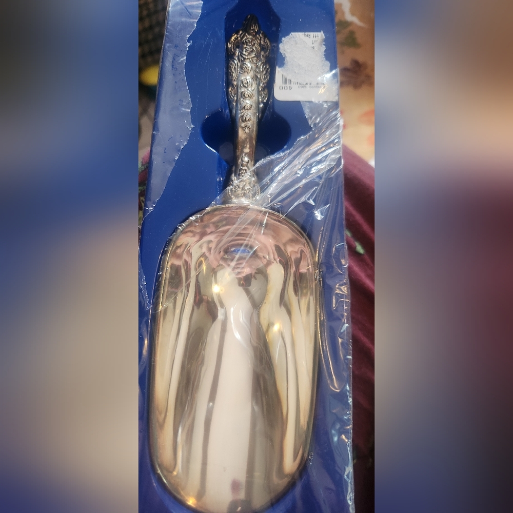 Wallace Silversmiths Silver Serving Scoop